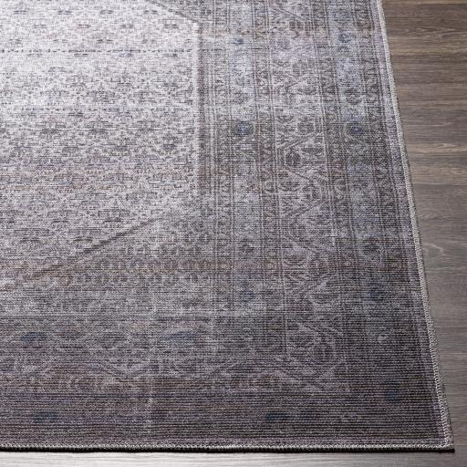 Surya Colin CLN-2314 Dark Brown Light Gray 2'7" x 12' Rug