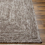 Surya Cologne COG-2301 Dark Brown White 9' x 12' Rug