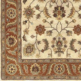 Surya Crowne CRN-6004 Beige Black 8' Star Rug