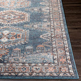 Surya Daytona Beach DYT-2309 Black Blue 2'7" x 7'3" Rug