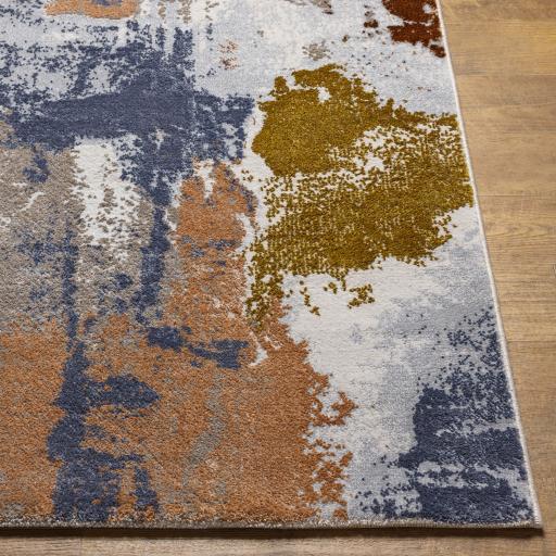 Surya Delight DLG-2301 Brick Red Dark Blue 9'2" x 12'9" Rug