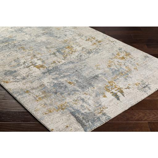 Surya Dresden DRE-2300 Deep Teal Dusty Sage 7'10" Round Rug