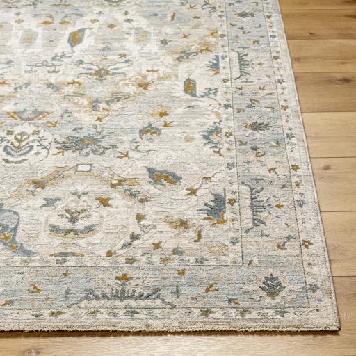 Surya Dresden DRE-2308 Deep Teal Dusty Sage 7'10" x 10'2" Rug