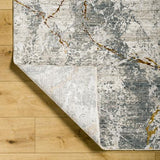 Surya Dresden DRE-2318 Brick Red Gray 6'7" x 9'6" Rug