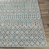 Surya Eagean EAG-2333 Aqua Black 2' x 2'11" Rug