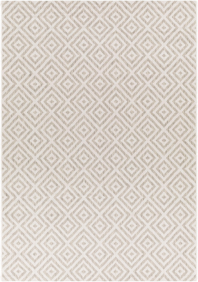 Surya Eagean EAG-2370 Gray Light Beige 5'3" x 7'7" Rug