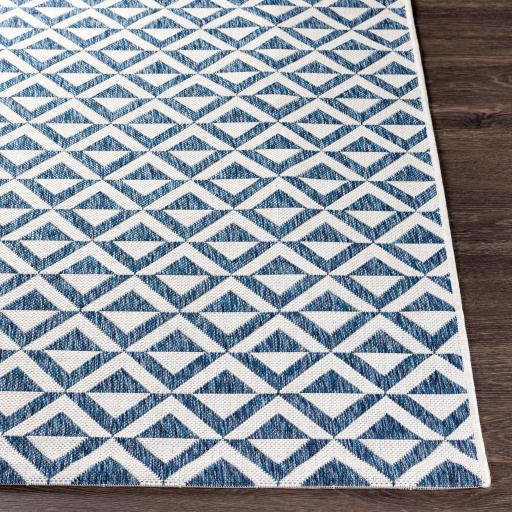 Surya Eagean EAG-2372 Cream Dark Blue 7'10" x 10'2" Rug