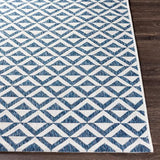Surya Eagean EAG-2372 Cream Dark Blue 7'10" x 10'2" Rug