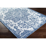 Surya Eagean EAG-2377 Cream Dark Blue 2' x 2'11" Rug