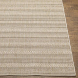 Surya Eagean EAG-2409 Brown Cream 5'3" x 7'7" Rug