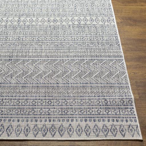 Surya Eagean EAG-2410 Blue Gray 6'7" Square Rug
