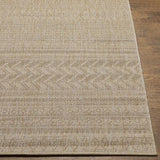 Surya Eagean EAG-2411 Brown Cream 8'10" x 12' Rug