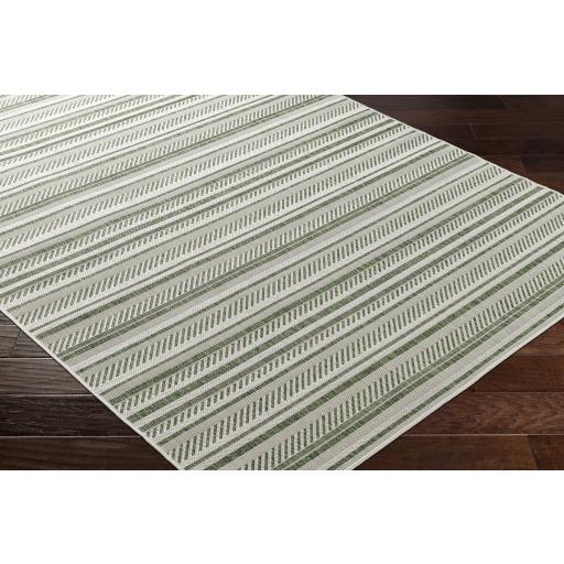 Surya Eagean EAG-2422 Dark Green Grass Green 7'10" Round Rug
