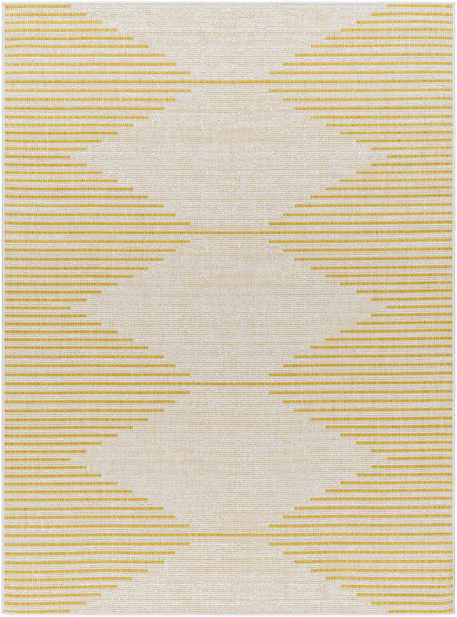 Surya Eagean EAG-2433 Ivory Mustard 2' x 2'11" Rug