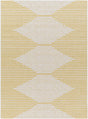 Surya Eagean EAG-2433 Ivory Mustard 2' x 2'11" Rug