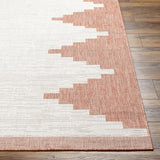 Surya Eagean EAG-2436 Brick Red Dusty Coral 6'7" Square Rug