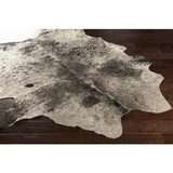 Surya Easton EAS-4000 Black Light Gray 8' Square Rug