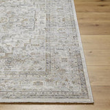 Surya Edmonton EDO-2303 Black Cream 5'3" x 7' Rug
