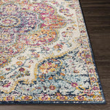 Surya Elaziz ELZ-2335 Dark Blue Fuchsia 5'3" x 7'7" Rug