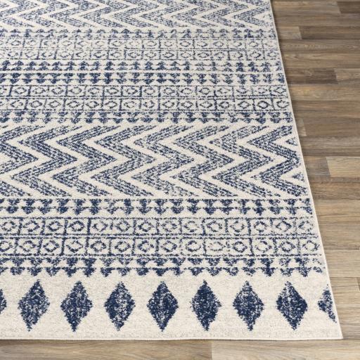Surya Elaziz ELZ-2353 Dark Blue Light Gray 2' x 3' Rug