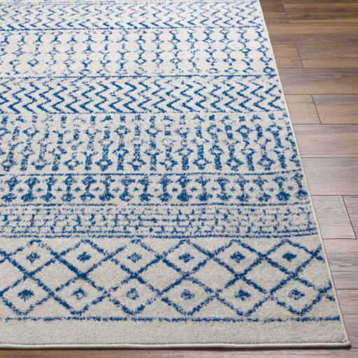 Surya Elaziz ELZ-2368 Cream Dark Blue 7'10" x 10'2" Rug