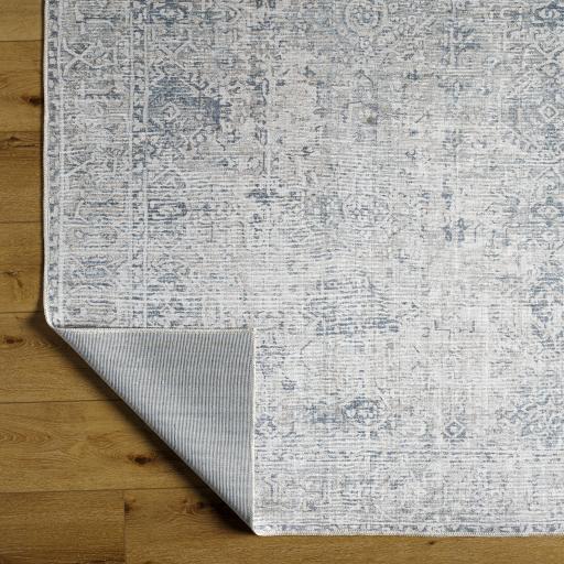 Surya Embrace EMA-2309 Dark Blue Denim 6'7" x 9' Rug