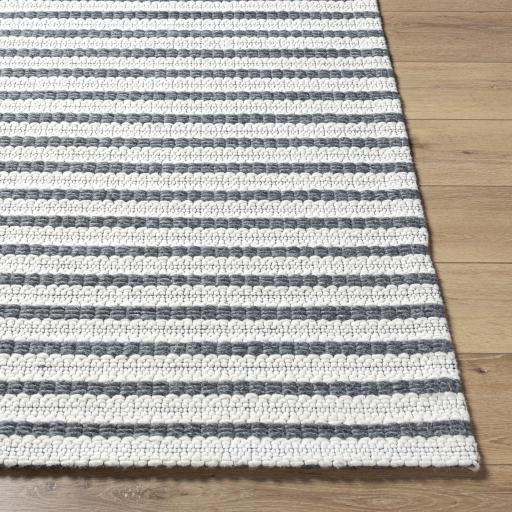Surya Empoli EPO-2302 Black Charcoal 2' x 3' Rug
