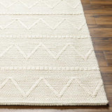 Surya Empoli EPO-2305 Black Cream 5' x 7'6" Rug