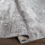 Surya Enfield ENF-2312 Charcoal Cream 5'3" x 7' Rug