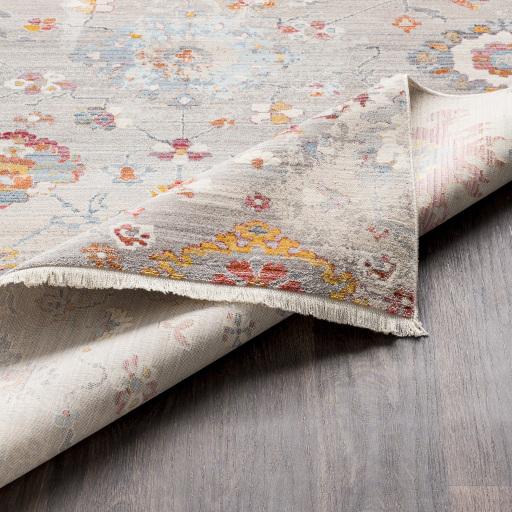 Surya Ephesians EPC-2302 Burnt Orange Gray 2' x 2'11" Rug