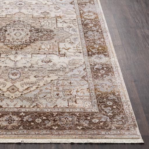 Surya Ephesians EPC-2313 Dark Brown Gray 3'11" x 5'3" Rug