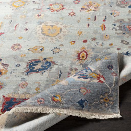 Surya Ephesians EPC-2318 Blue Burnt Orange 5' x 7'9" Rug