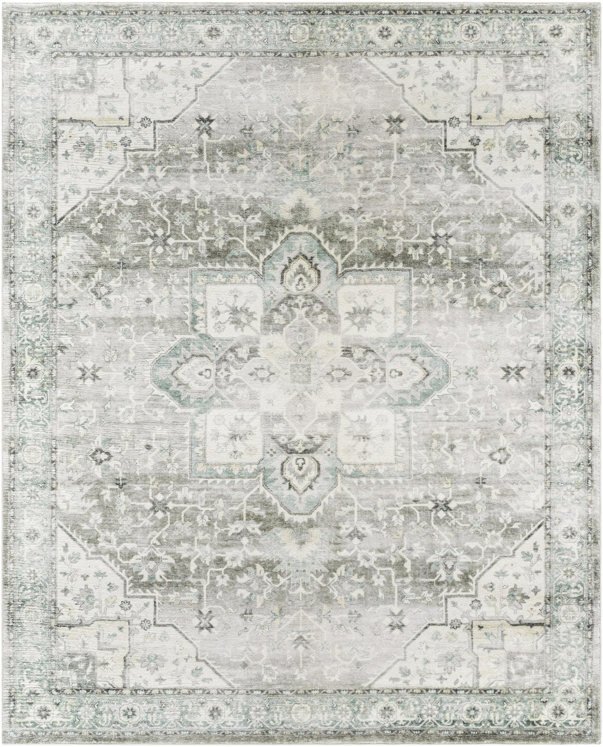 Surya Erin ERN-2319 Cream Emerald 2'7" x 7'7" Rug
