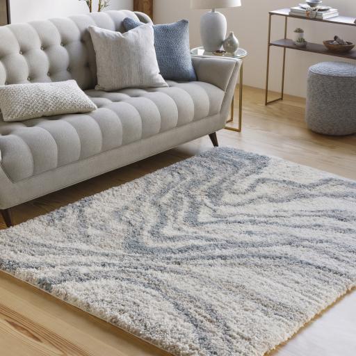 Surya Eskimo Shag ESG-2305 6'7" x 9' Rug