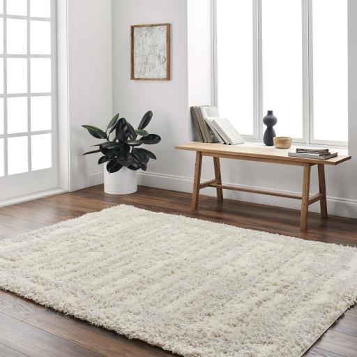 Surya Everton Plus EVP-2317 Ivory Light Beige 5'3" x 7' Rug