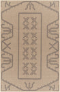 Surya Ez Jute EZT-2305 Beige Black 2' x 2'11" Rug