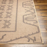 Surya Ez Jute EZT-2305 Beige Black 6' x 9' Rug