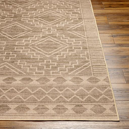 Surya Ez Jute EZT-2312 Beige Black 2'6" x 8' Rug