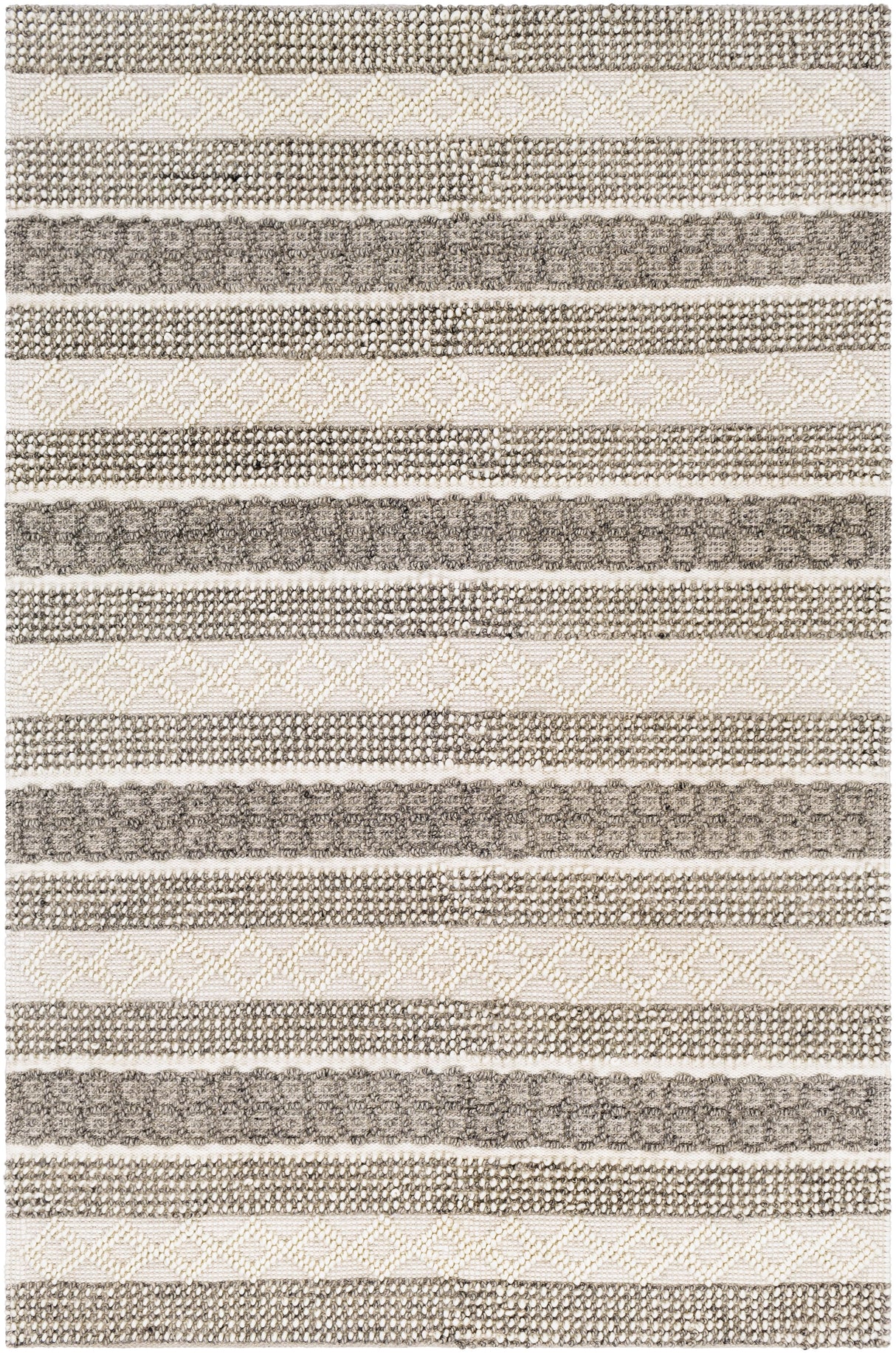 Surya Farmhouse Neutrals FLS-2301 5' x 7'6" Rug