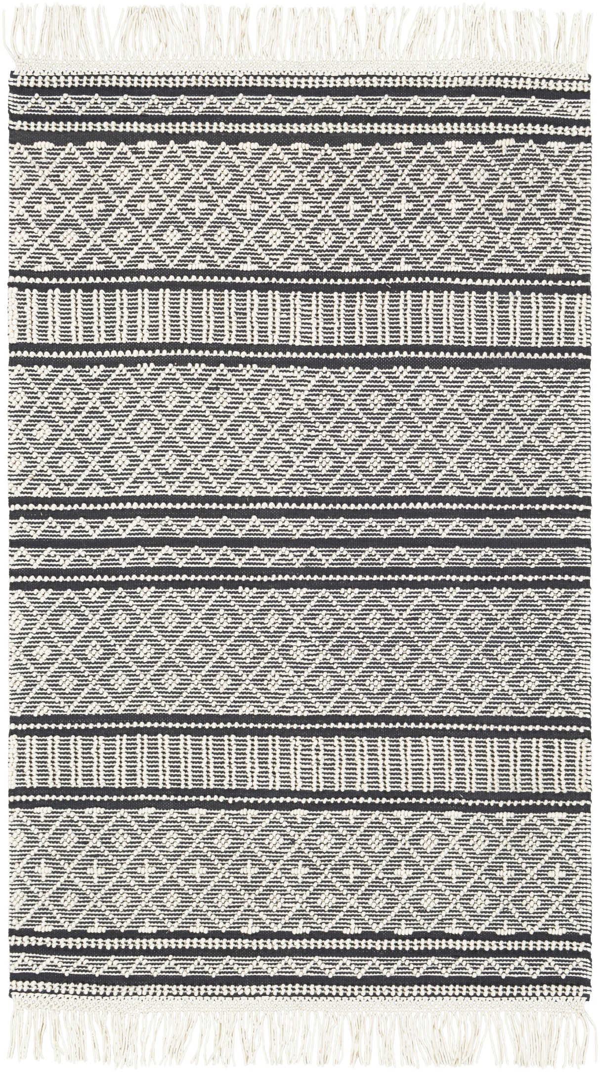 Surya Farmhouse Tassels FTS-2300 3' x 5' Rug