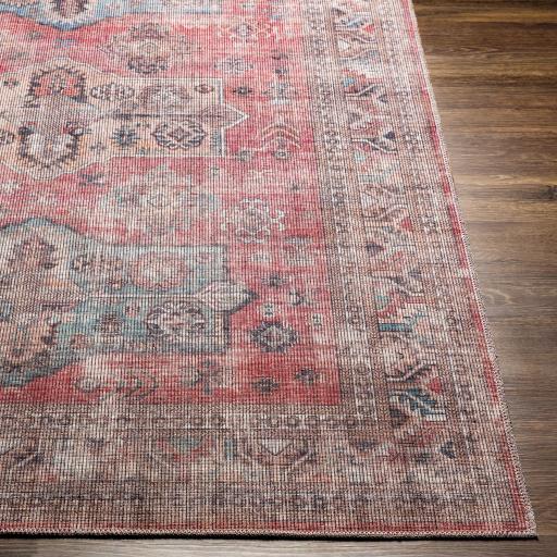 Surya Farrell FRL-2300 Aqua Charcoal 2'7" x 12' Rug