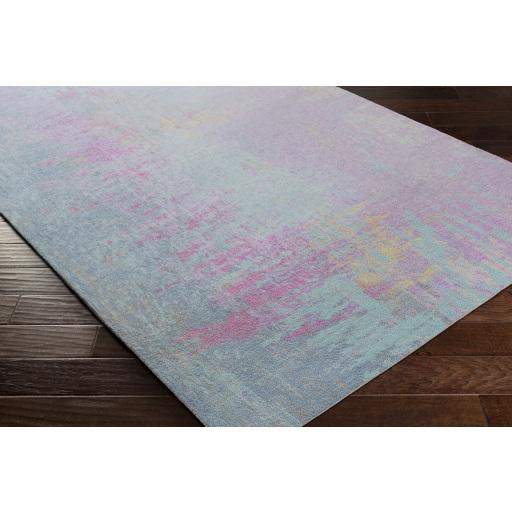 Surya Felicity FCT-8003 Aqua Deep Teal 2'6" x 8' Rug
