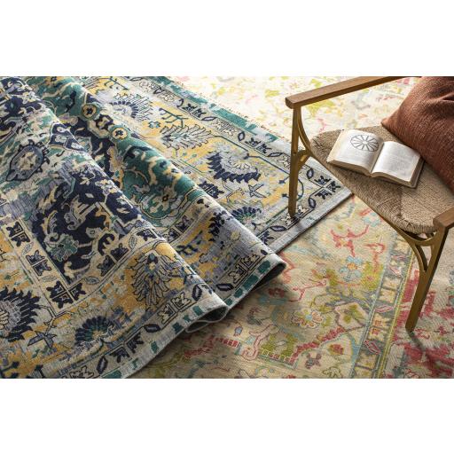 Surya Festival FVL-1000 Light Blue Olive 9' x 13' Rug