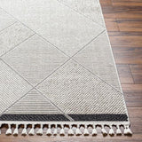Surya Finland FND-2303 Black Cream 9'2" x 12' Rug