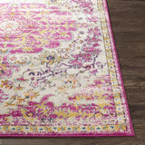 Surya Floransa FSA-2308 Burnt Orange Fuchsia 5'3" x 7'1" Rug