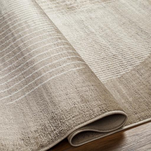 Surya Floransa FSA-2374 Brown Cream 6'7" Round Rug