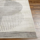 Surya Floransa FSA-2377 Charcoal Cream 6'7" Round Rug