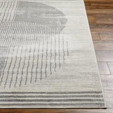 Surya Floransa FSA-2378 Charcoal Cream 6'7" Square Rug