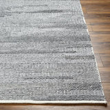 Surya Floria FLI-2301 Light Gray Off-White 5' x 7'6" Rug