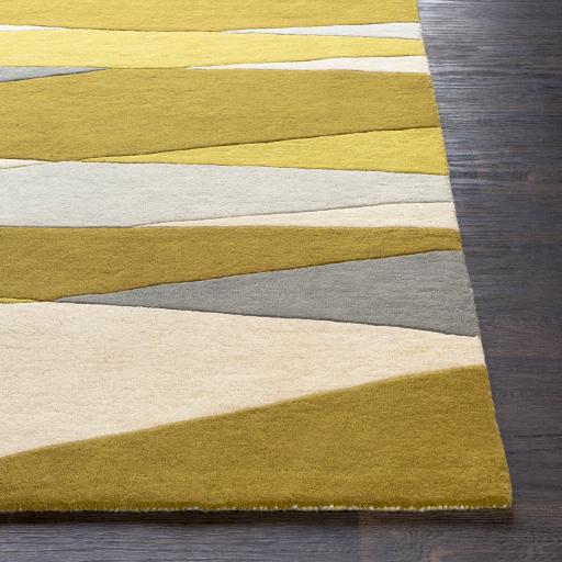 Surya Forum FM-7203 Gray Ivory 6' Round Rug